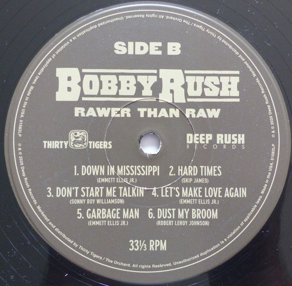 Bobby Rush : Rawer Than Raw (LP, Album)