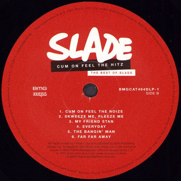 Slade : Cum On Feel The Hitz - The Best Of Slade (2xLP, Comp)