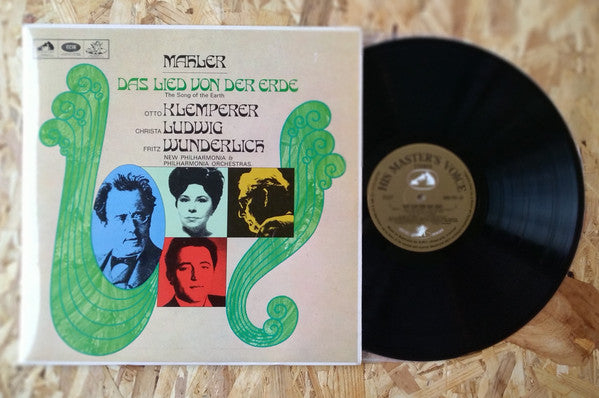 Gustav Mahler, Philharmonia Orchestra, Otto Klemperer, Christa Ludwig, Fritz Wunderlich, New Philharmonia Orchestra : Das Lied Von Der Erde (LP)