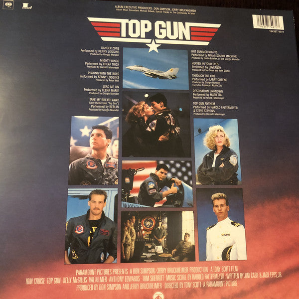 Various : Top Gun Original Motion Picture Soundtrack (LP, Album, Ltd, Pic)