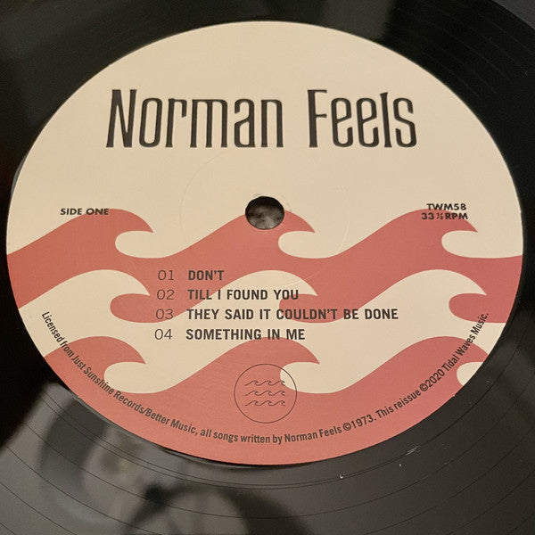 Norman Feels : Norman Feels (LP, Album, RE)