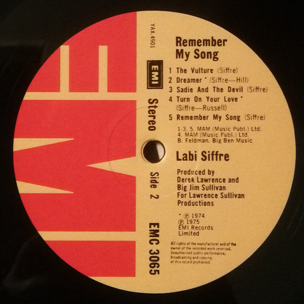 Buy Labi Siffre : Remember My Song – Eclectico