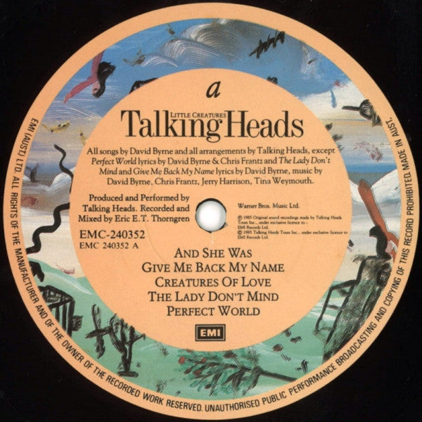 Talking Heads : Little Creatures (LP, Album)