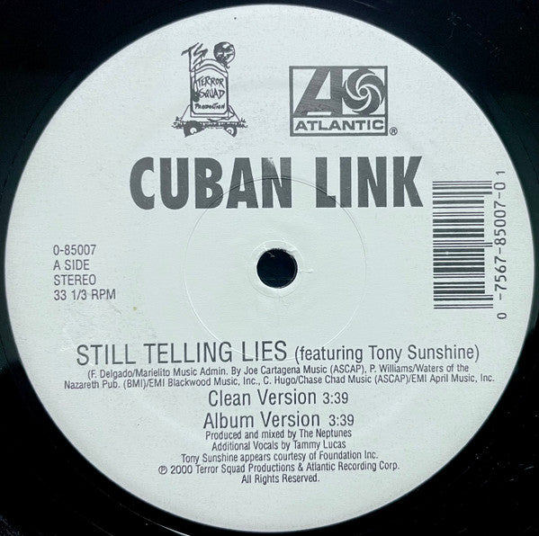 Cuban Link : Still Telling Lies (12")