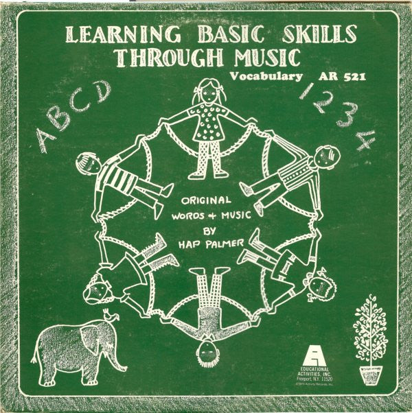 Hap Palmer : Learning Basic Skills Through Music : Vocabulary (LP, Album)