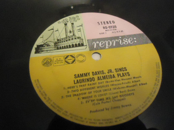 Sammy Davis, Jr.* And Laurindo Almeida : Sammy Davis, Jr. Sings Laurindo Almeida Plays  (LP, Album)