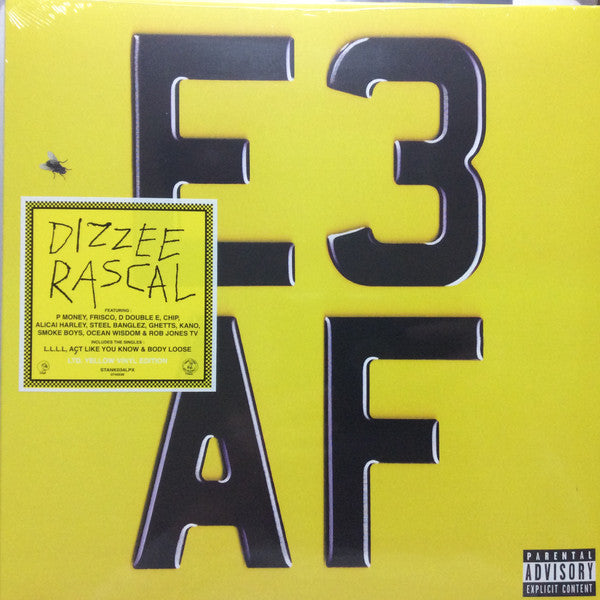 Dizzee Rascal : E3 AF (LP, Album, Ltd, Yel)