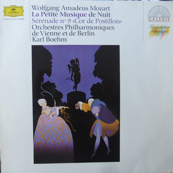 Wolfgang Amadeus Mozart - Wiener Philharmoniker Orchestre Philharmonique De Vienne Berliner Philharmoniker Orchestre Philharmonique De Berlin Karl Böhm : La Petite Musique De Nuit - Sérénade No. 9 "Cor De Postillon" (LP)