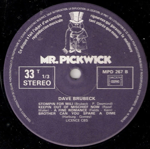 Dave Brubeck : Jazz Anthology/Vol. 3 (LP, Album, RE)