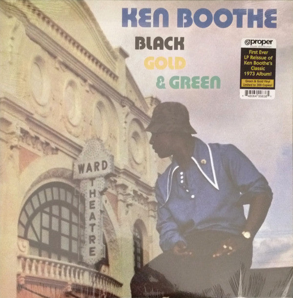 Ken Boothe : Black Gold & Green (LP, Ltd, RE, Gol)