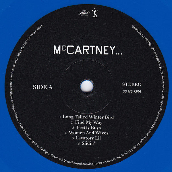 Paul McCartney : McCartney III (LP, Album, Ltd, Blu)