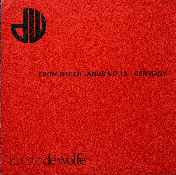 J. Leach* : From Other Lands No.13 - Germany (LP)