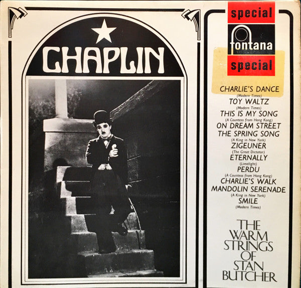 The Warm Strings, Stan Butcher : Chaplin (LP, Album)