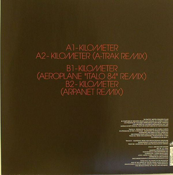 Sebastien Tellier* : Kilometer (12", Single, Red)