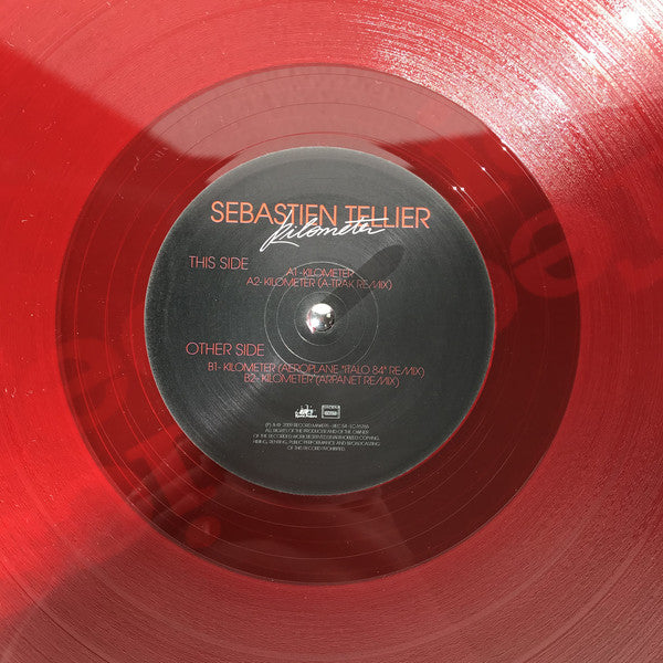 Sebastien Tellier* : Kilometer (12", Single, Red)