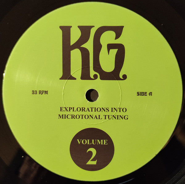 King Gizzard And The Lizard Wizard : K.G. (Explorations Into Microtonal Tuning Volume 2) (LP, Album, Rec)