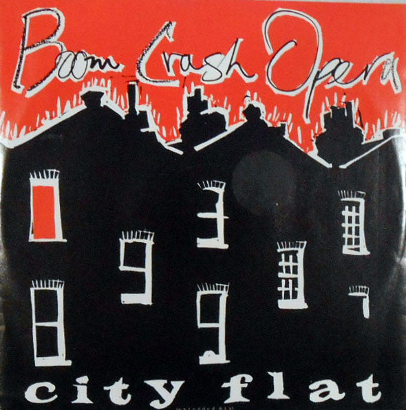 Boom Crash Opera : City Flat (12", Single)