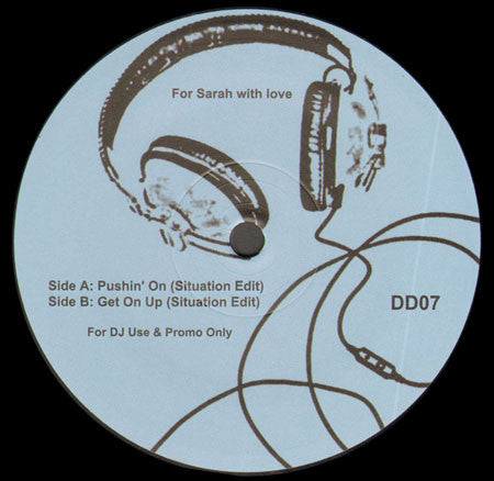 The Quantic Soul Orchestra / Jazzy Dee : Pushin’ On / Get On Up (12", Promo, Unofficial)