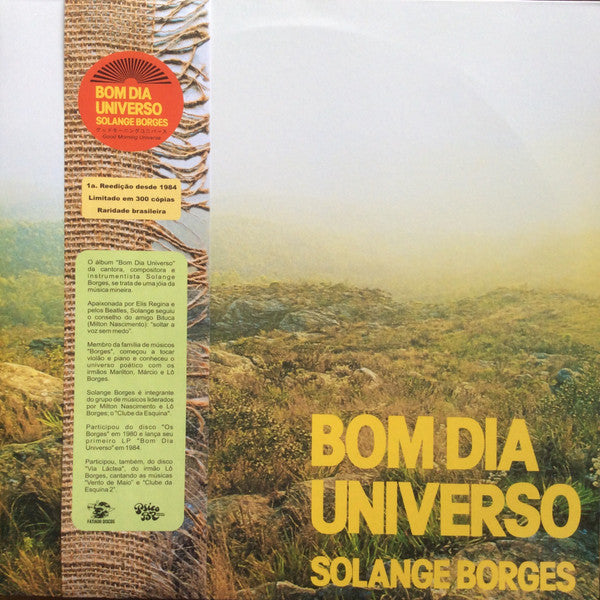 Solange Borges : Bom Dia Universo (LP, Album, RE, RM)