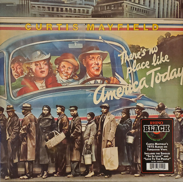 Curtis Mayfield : There's No Place Like America Today (LP, Album, Ltd, RE, Tur)