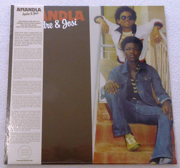 André Abrahamse & Josi Ndlovu : Amandla (LP, Album, Ltd, RE)