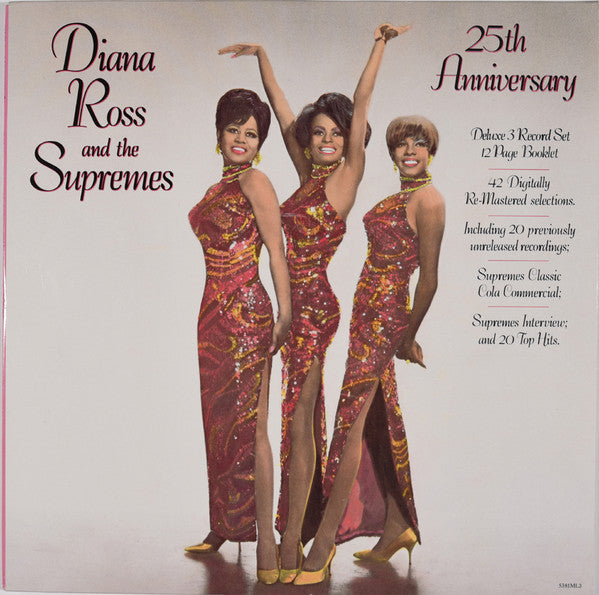 Diana Ross And The Supremes* : 25th Anniversary (3xLP, Comp, RM, SRP)