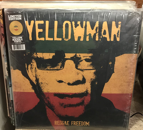 Yellowman : Reggae Freedom (LP, Comp, Ltd, Yel)