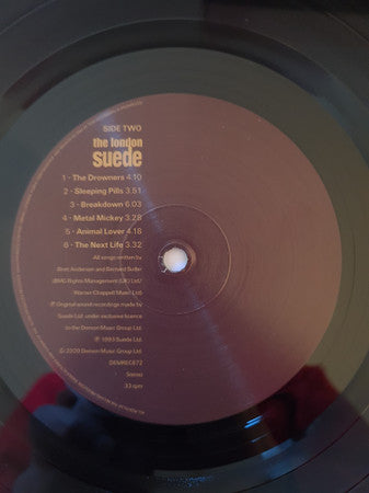 Suede : The London Suede (LP, Album, RE, Bla)