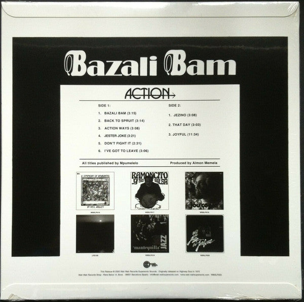 Bazali Bam : Action (LP, Album, RE)