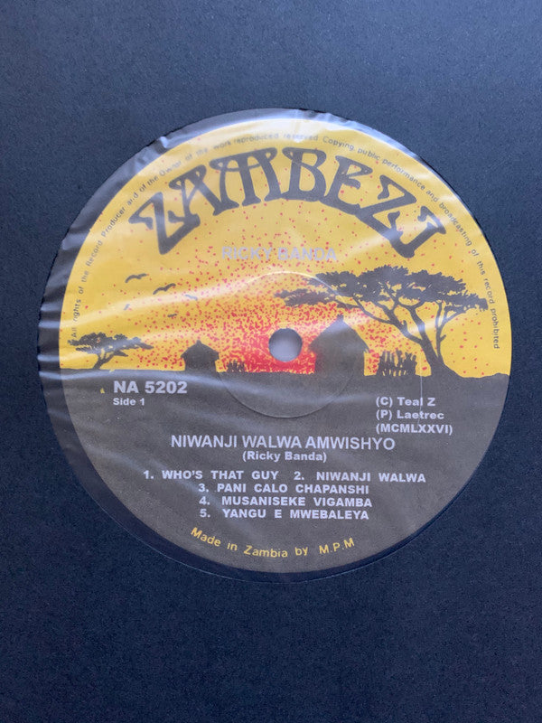 Ricky Banda : Niwanji Walwa Amwishyo (LP, Album, RE)