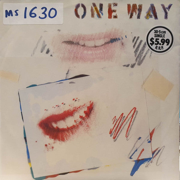 One Way : Let's Talk (12" Version) (12", Single, Pic)