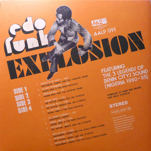 Various : Edo Funk Explosion Vol. 1 (2xLP, Comp)