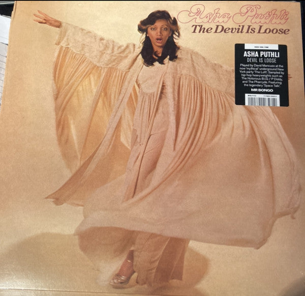 Asha Puthli : The Devil Is Loose (LP, Album, RE)