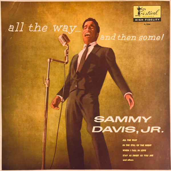 Sammy Davis, Jr.* : All The Way...And Then Some! (LP, Album, Mono)