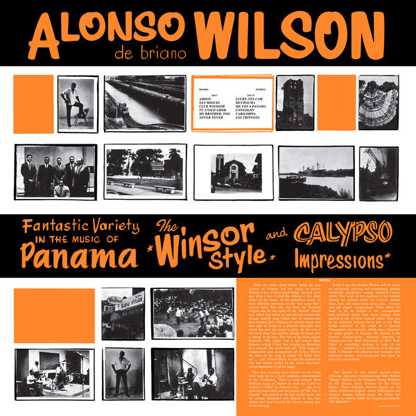 Alonso Wilson : Fantastic Variety In The Music Of Panama - The Winsor Style And Calypso Impressions (LP, Album, Ltd)