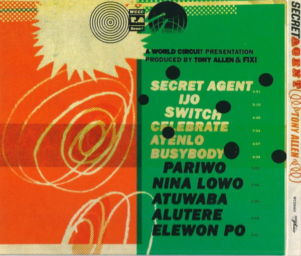 Tony Allen : Secret Agent (CD, Album)