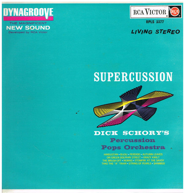 Dick Schory's Percussion Pops Orchestra : Supercussion (LP, Album)