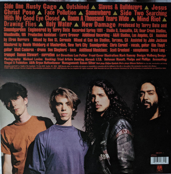 Soundgarden : Badmotorfinger (LP, Album, RE, Mis)