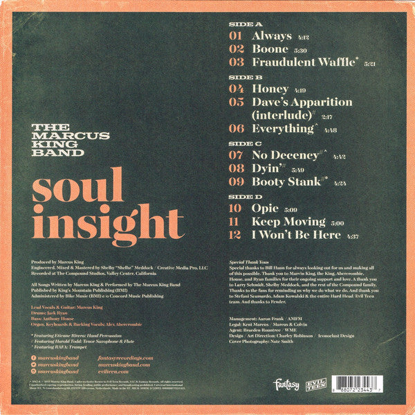 The Marcus King Band : Soul Insight (2xLP, Album, RE)