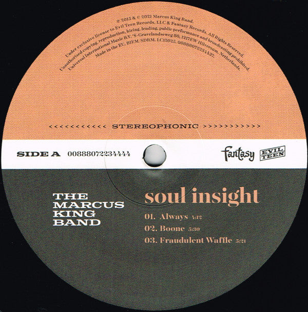 The Marcus King Band : Soul Insight (2xLP, Album, RE)
