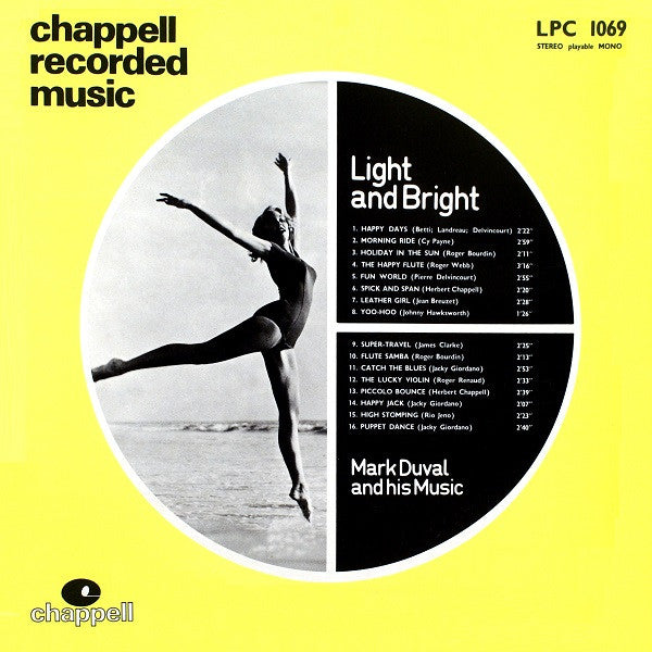 Mark Duval And His Music : Light And Bright (LP)