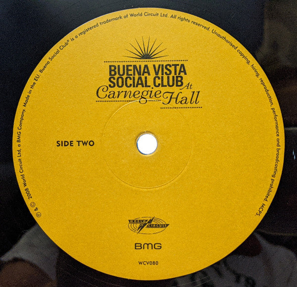 Buena Vista Social Club : Buena Vista Social Club At Carnegie Hall (2xLP, Album)