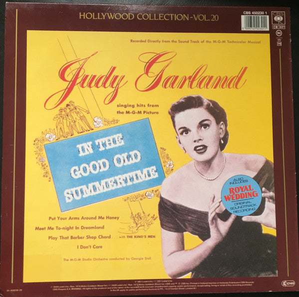 Fred Astaire - Jane Powell - Judy Garland : Royal Wedding / In The Good Old Summertime (LP, Comp, Mono)