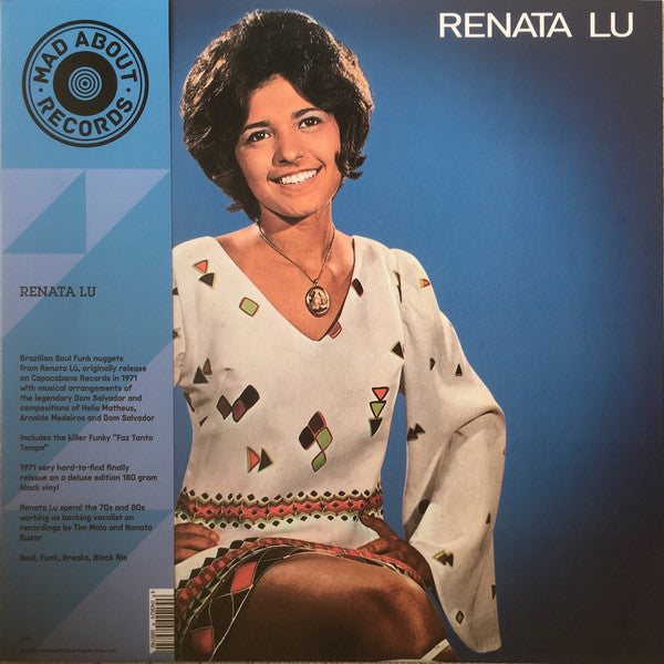 Renata Lú : Renata Lu (LP, Album, RE, 180)