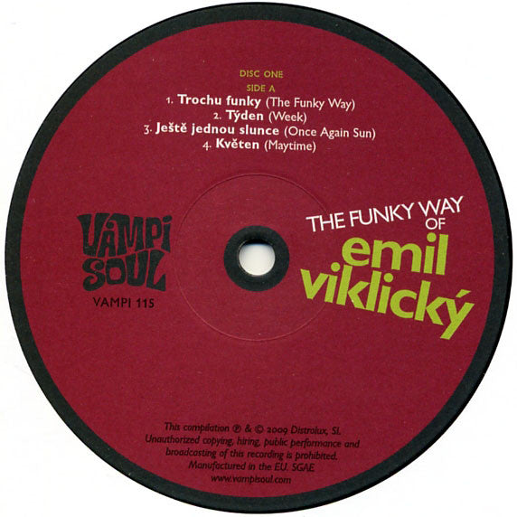 Emil Viklický : The Funky Way Of Emil Viklický (2xLP, Comp, RM)