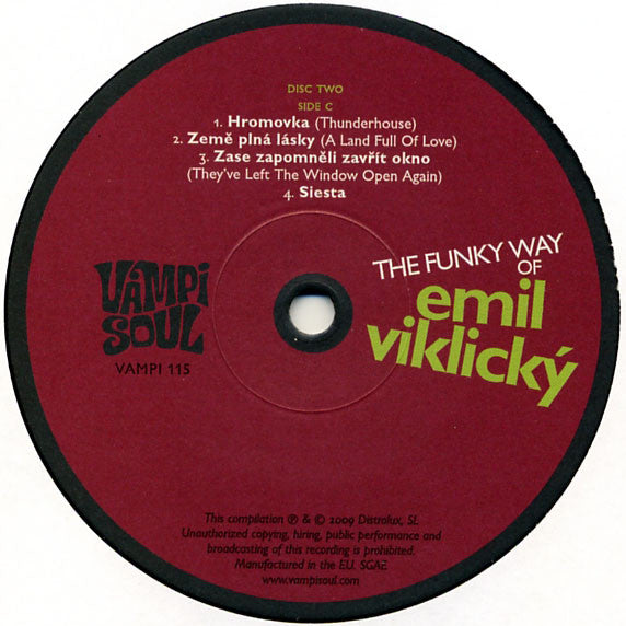 Emil Viklický : The Funky Way Of Emil Viklický (2xLP, Comp, RM)