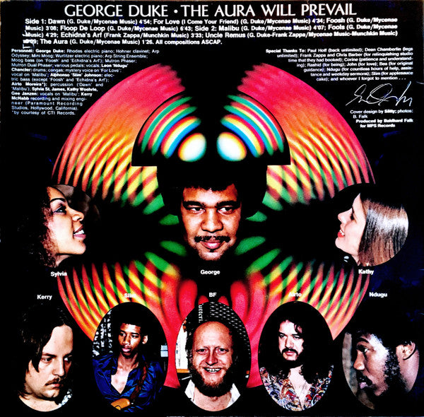 George Duke : The Aura Will Prevail (LP, Album)