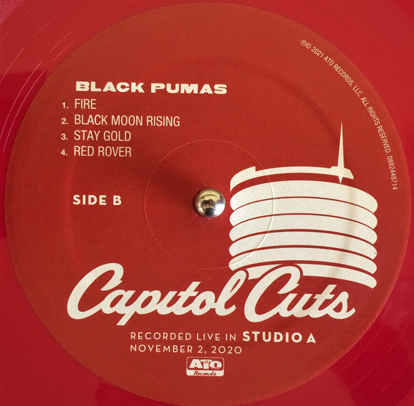 Black Pumas : Capitol Cuts (LP, Album, Red)