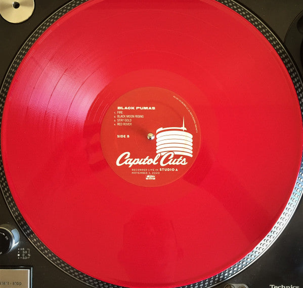 Black Pumas : Capitol Cuts (LP, Album, Red)