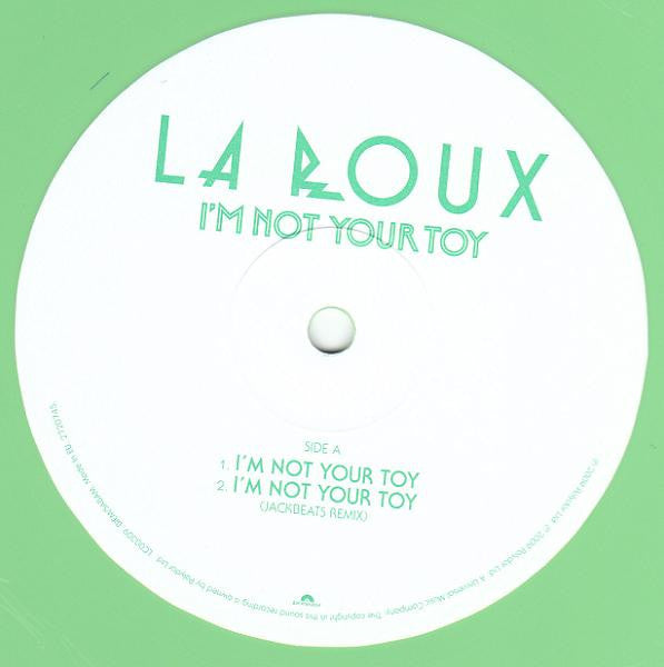 La Roux : I'm Not Your Toy (12", Gre)